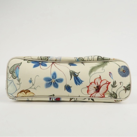Gucci Cream Floral 2 way Satchel - Picture 7 of 10